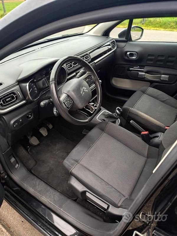 Usata Citroën C3 75 CV (55 kW) 2017 Nero Berlina