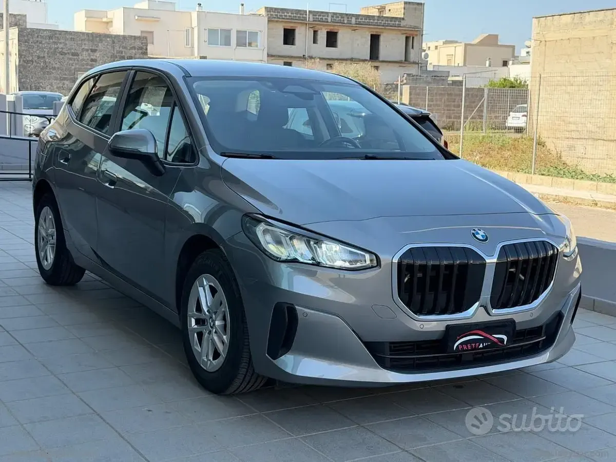 Usata BMW 218 Active Tourer 150 CV (110 kW) 2022 Grigio Monovolume
