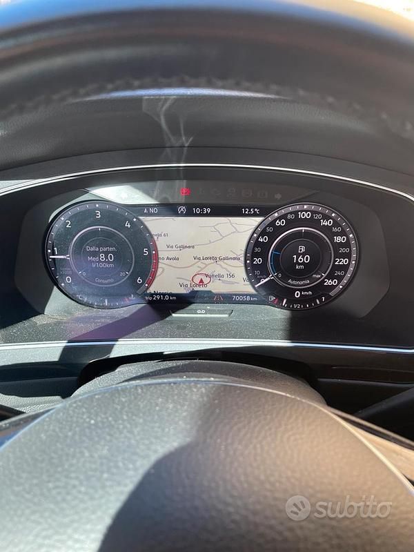 Usata VW Tiguan 150 CV (110 kW) 2018 Grigio SUV