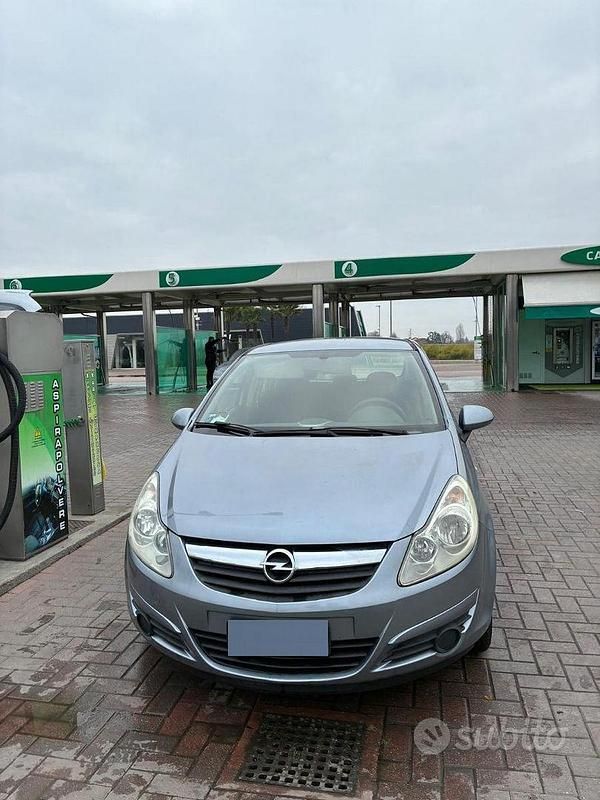 Usata Opel Corsa Club 80 CV (58 kW) 2008 Grigio Utilitaria