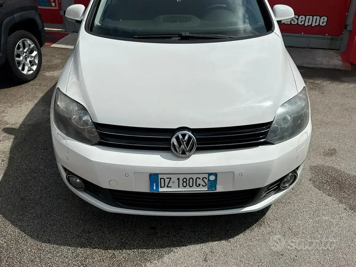Usata VW Golf Plus Cross 122 CV (89 kW) 2009 Bianco Monovolume