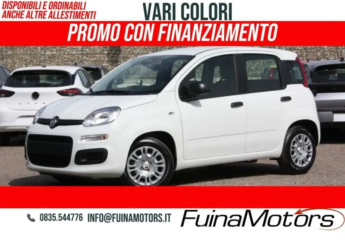 Nuova Fiat Panda S 69 CV (50 kW) 2026 Giallo Utilitaria