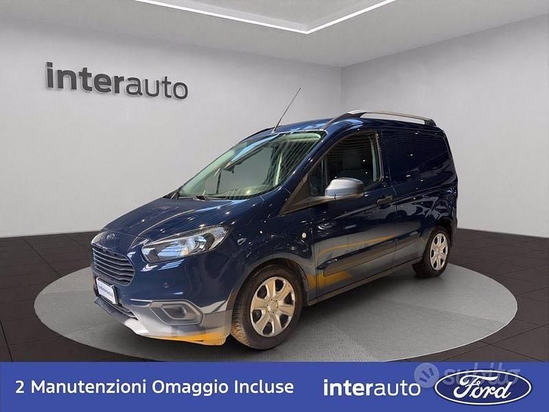 Usata Ford Transit Trend 101 CV (74 kW) 2021 Blu blazer Furgone