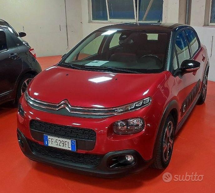 Rosso Usata 2016 Citroën C3 Shine Due volumi | 8900 € (Buon prezzo) - Immagine 1/4