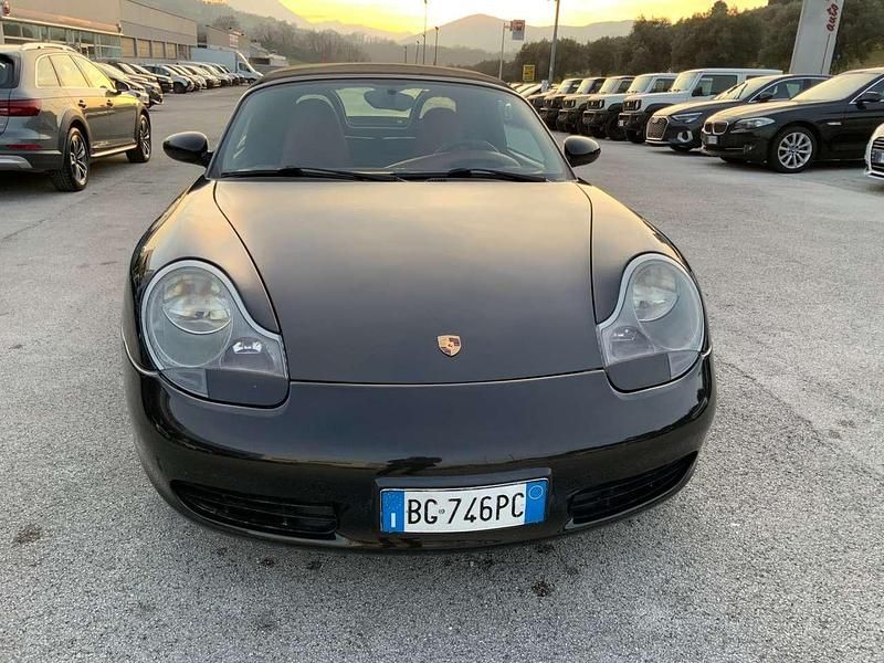 Usata Porsche Boxster 204 CV (150 kW) 1998 Nero Cabrio