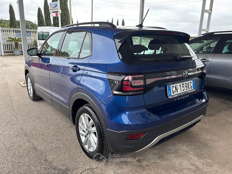 Usata VW T-Cross Style 95 CV (69 kW) 2023 Blu SUV