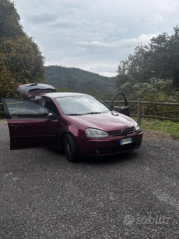 Usata VW Golf IV 2003 Rosso Berlina