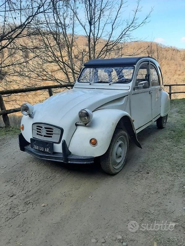 Usata Citroën 2CV 1982 Bianco Berlina