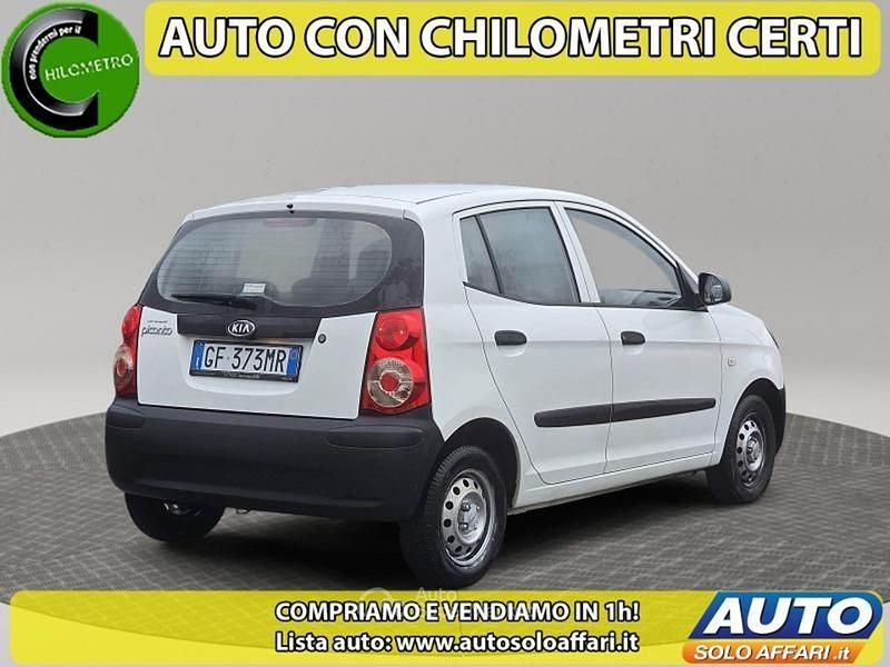 Usata Kia Picanto 60 CV (44 kW) 2010 Bianco Utilitaria