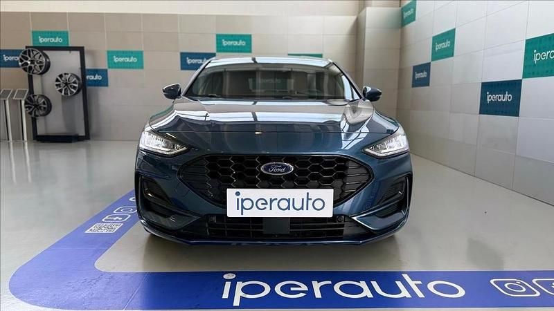 Usata Ford Focus ST-Line 125 CV (91 kW) 2023 Azzurro metallizzato Berlina