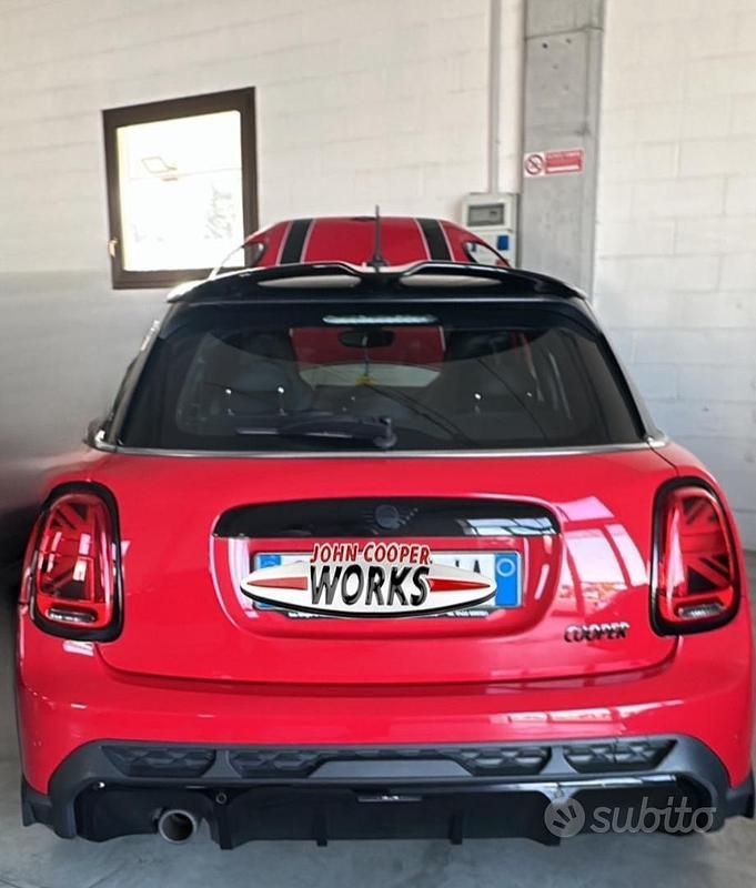Usata Mini John Cooper Works 136 CV (100 kW) 2021 Rosso Utilitaria