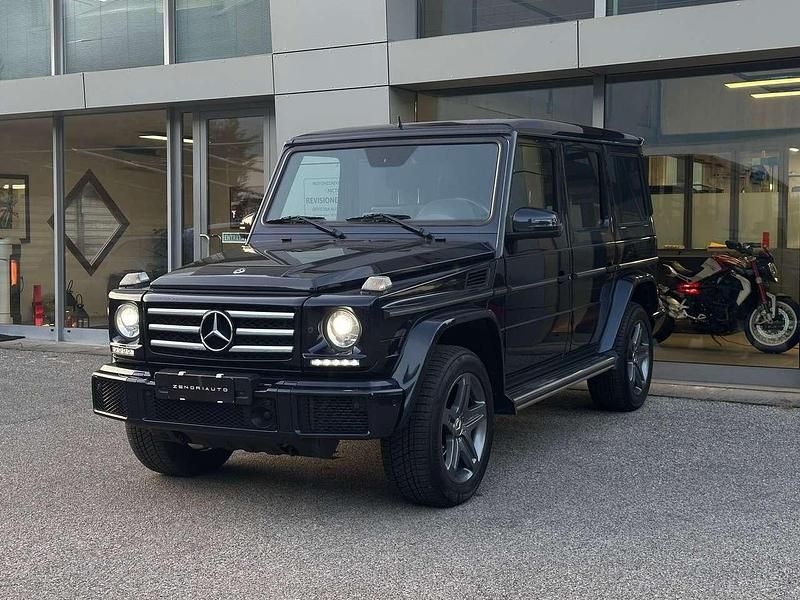 Usata Mercedes G350 245 CV (180 kW) 2017 Blu/azzurro SUV