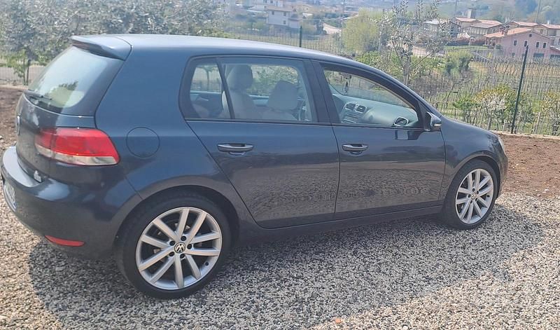 Usata VW Golf VI 170 CV (125 kW) 2009 Blu Utilitaria