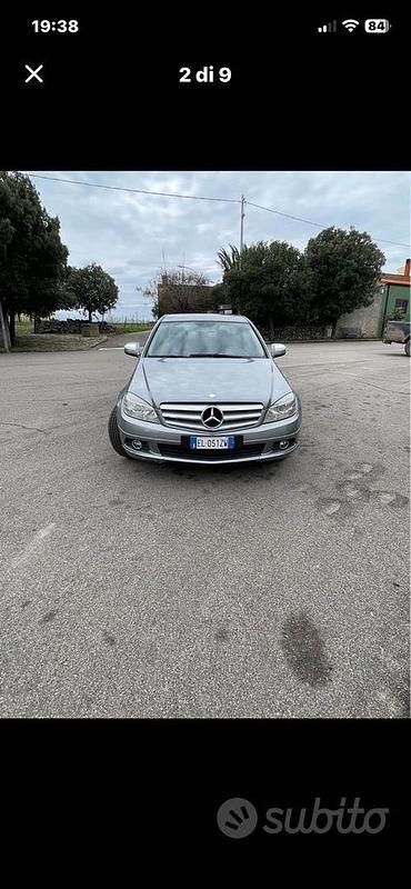 Usata Mercedes C200 2012 Grigio Berlina