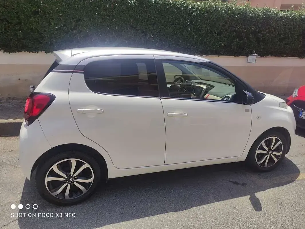 Usata Citroën C1 72 CV (52 kW) 2018 Bianco Utilitaria