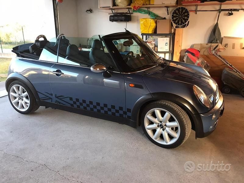 Usata Mini Cooper Cabriolet 2006 Blu Cabrio