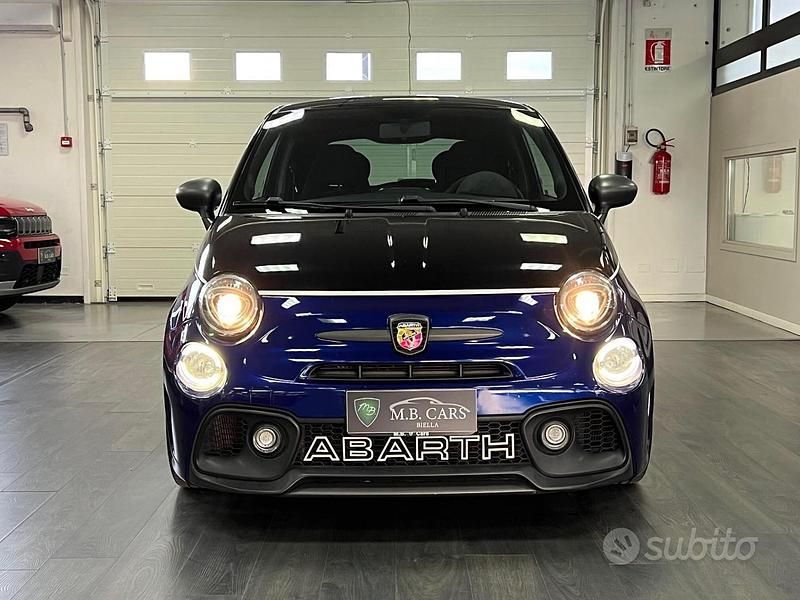 Usata Abarth 595 Competizione 180 CV (132 kW) 2017 Blu Utilitaria