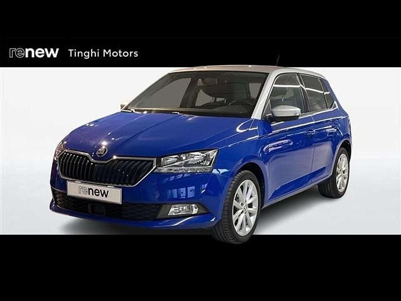 Blu chiaro Usata 2020 Skoda Fabia Business Line Tre volumi | 10.700 € (Buon prezzo) - Immagine 1/4