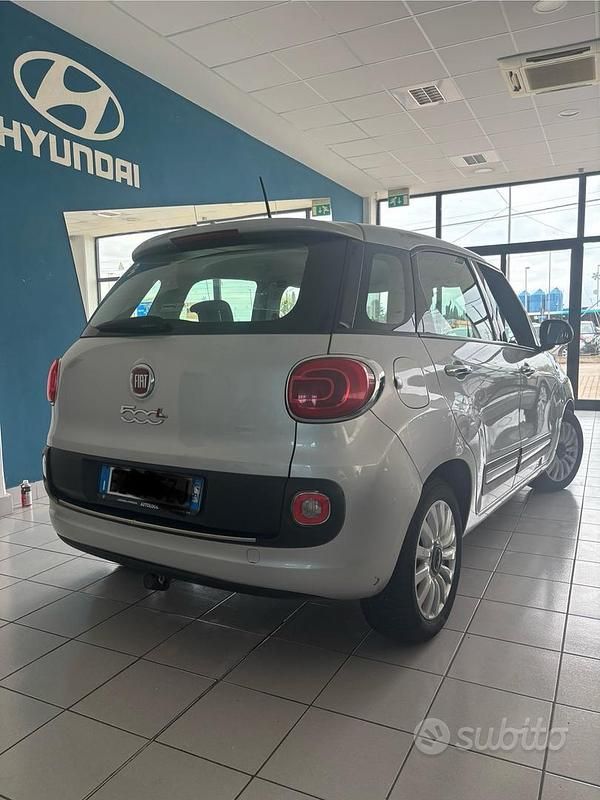 Usata Fiat 500L Lounge 85 CV (62 kW) 2015 Argento Monovolume