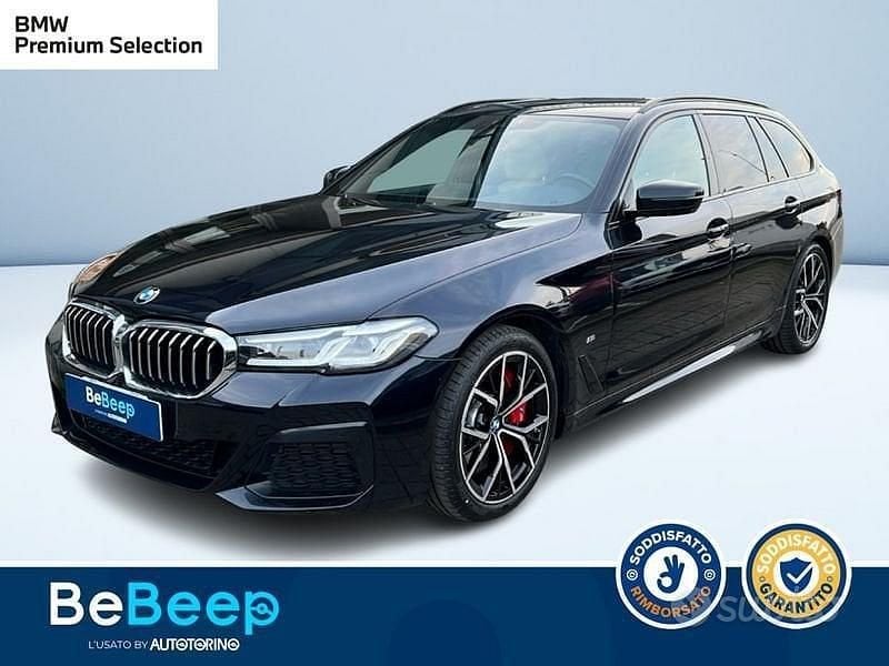 Blu metallizzato Usata 2021 BMW 530 M Sport Station wagon | 36.900 € (Cara) - Immagine 1/3