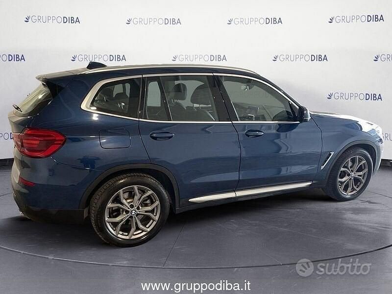 Usata BMW X3 Efficient Dynamics 248 CV (182 kW) 2021 Blu SUV