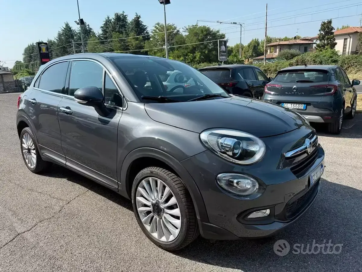 Usata Fiat 500X Lounge 120 CV (88 kW) 2017 Grigio SUV