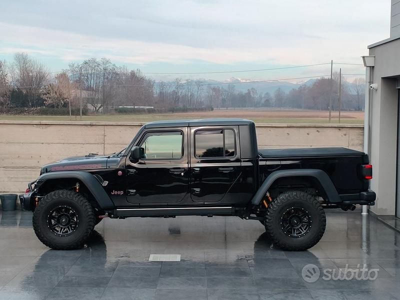 Usata Jeep Gladiator Rubicon 284 CV (208 kW) 2021 Nero Pick-up
