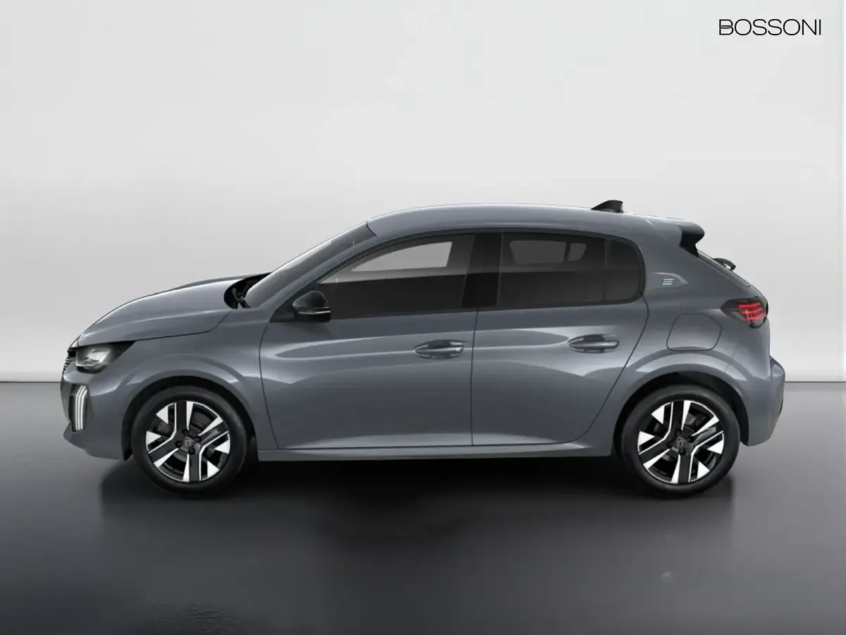 Usata Peugeot e-208 Allure 56 kW (77 CV) 2025 Grigio Utilitaria