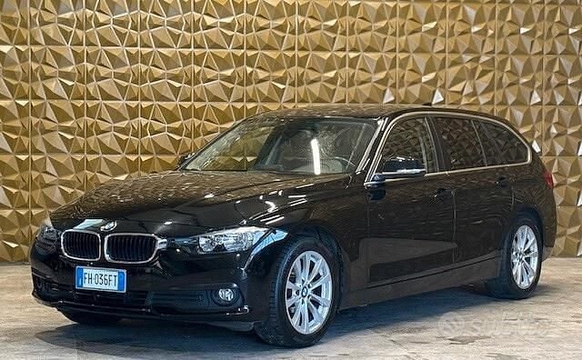 Usata BMW 316 Sport Line 116 CV (85 kW) 2017 Nero Station wagon