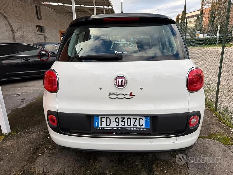 Usata Fiat 500L Lounge 84 CV (61 kW) 2016 Bianco Monovolume