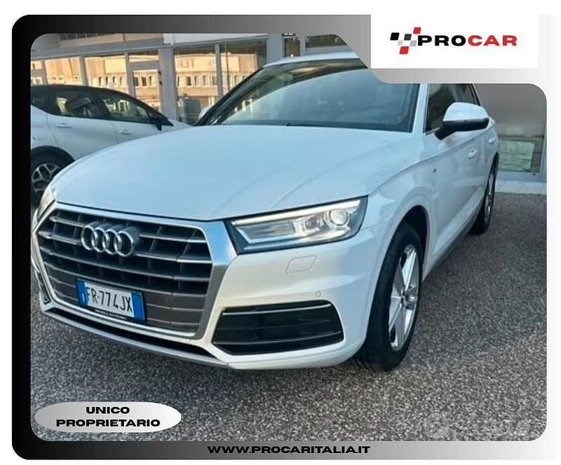 Usata Audi Q5 S-Line 150 CV (110 kW) 2018 Bianco SUV