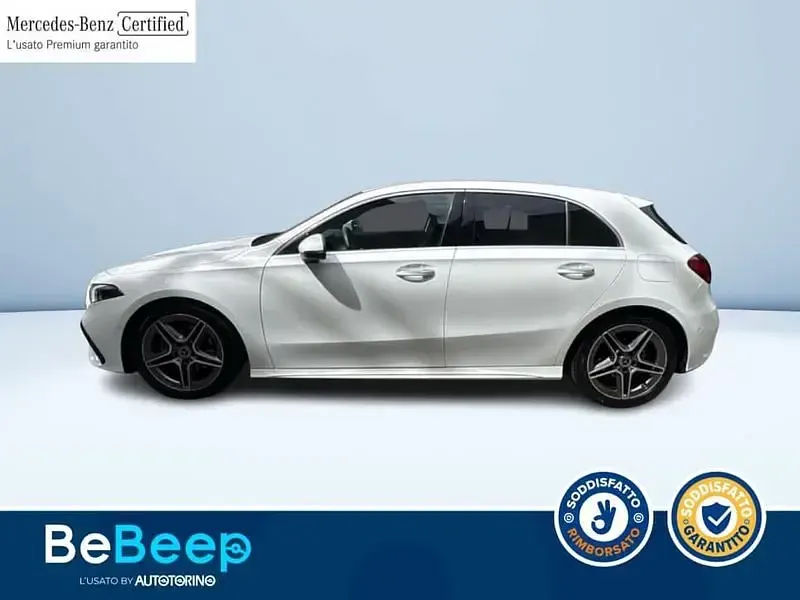 Usata Mercedes A180 Premium 116 CV (85 kW) 2023 Bianco pastello Berlina