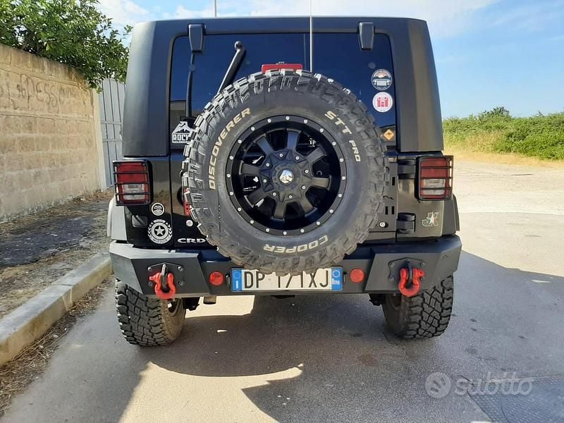 Usata Jeep Wrangler Sport 177 CV (130 kW) 2008 Nero SUV