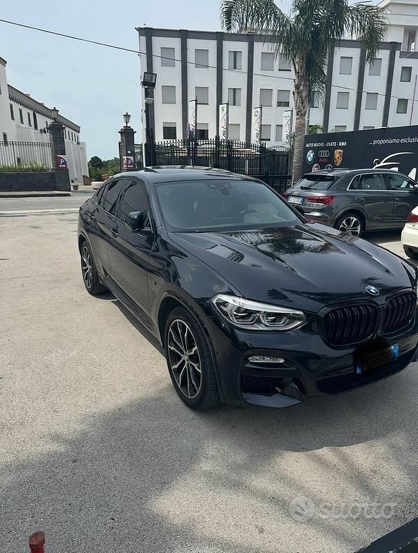 Usata BMW X4 M Sport 190 CV (139 kW) 2019 Nero SUV