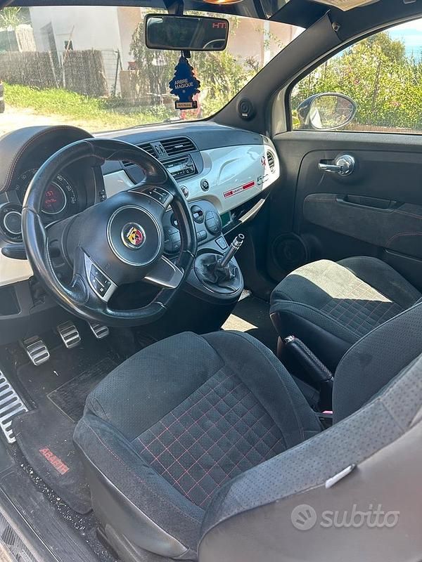 Usata Abarth 500 140 CV (102 kW) 2009 Bianco Utilitaria