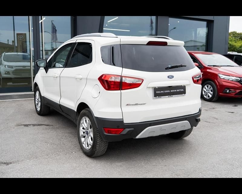 Usata Ford Ecosport Titanium 96 CV (70 kW) 2017 Bianco SUV