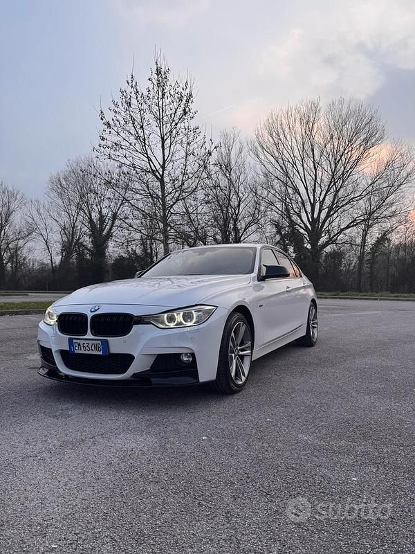 Usata BMW 320 M Sport 184 CV (135 kW) 2012 Bianco Berlina