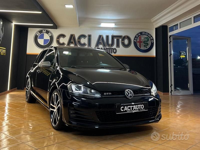 Brugt VW Golf VII GTD 184 HK (135 kW) 2017 Sort Sedan
