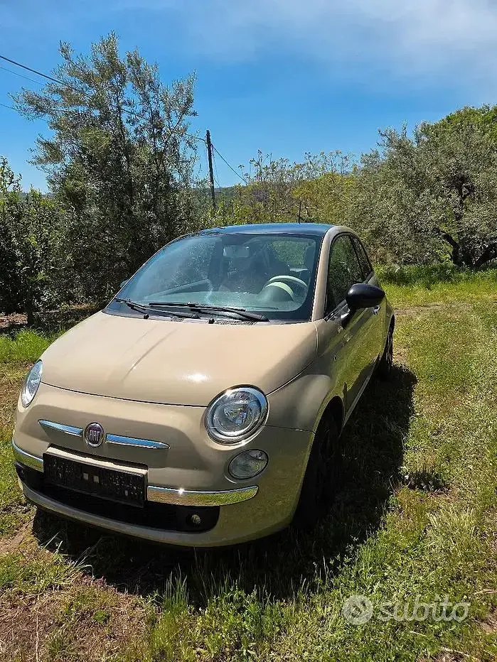 Usata Fiat 500 S 69 CV (50 kW) 2014 Beige Utilitaria