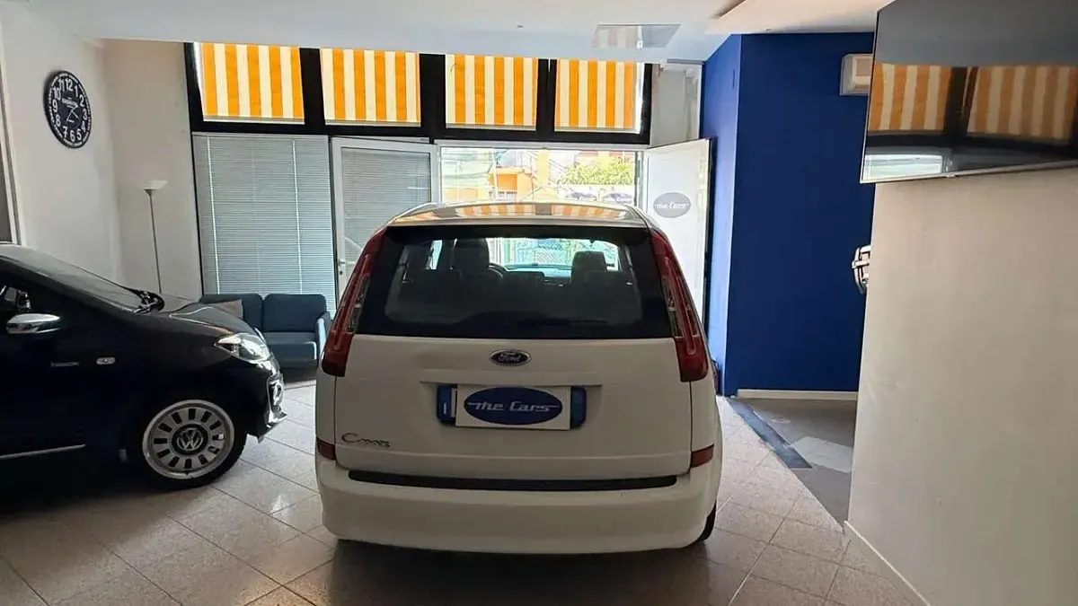 Usata Ford C-MAX Titanium 145 CV (106 kW) 2009 Bianco Monovolume
