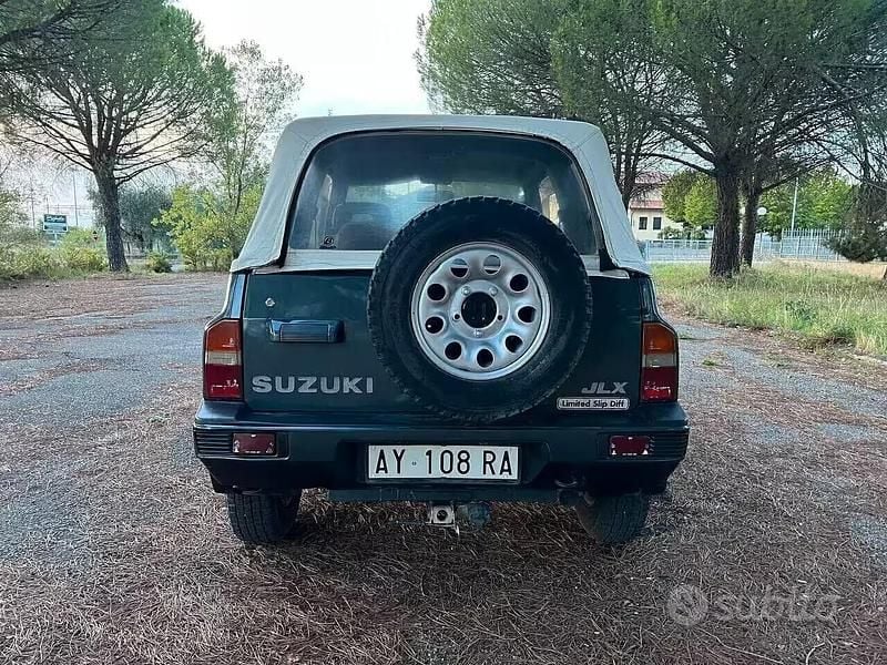 Usata Suzuki Vitara 74 CV (54 kW) 1989 Verde Cabrio