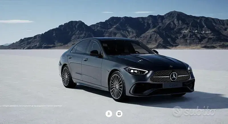 Nuova Mercedes C220 Advanced 197 CV (144 kW) 2026 Grigio Berlina