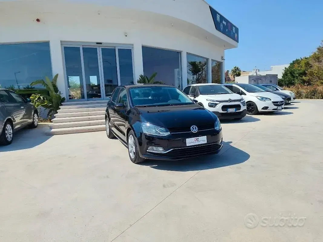 Usata VW Polo Comfortline 75 CV (55 kW) 2017 Nero Berlina