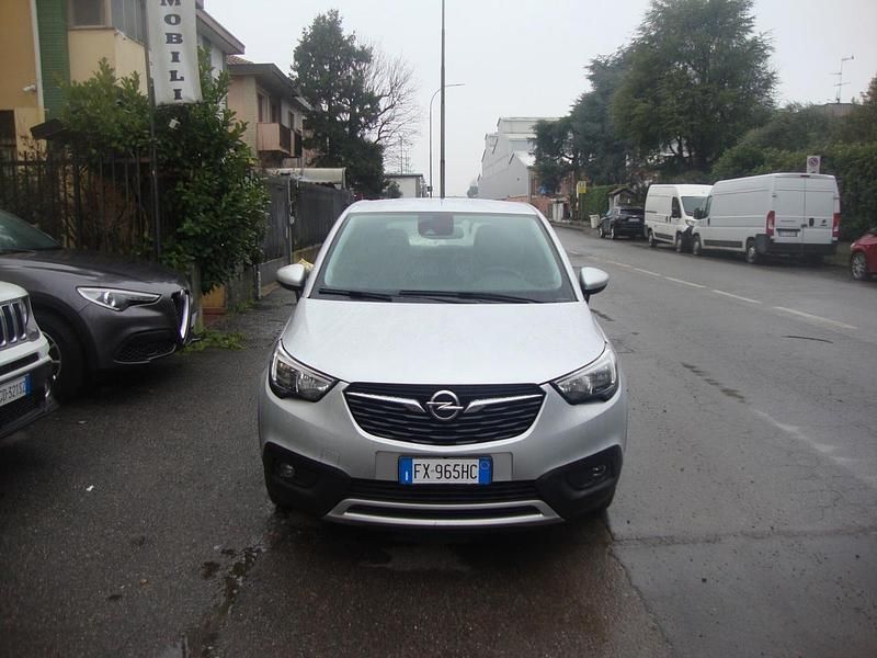 Usata Opel Crossland X 83 CV (61 kW) 2019 Argento SUV
