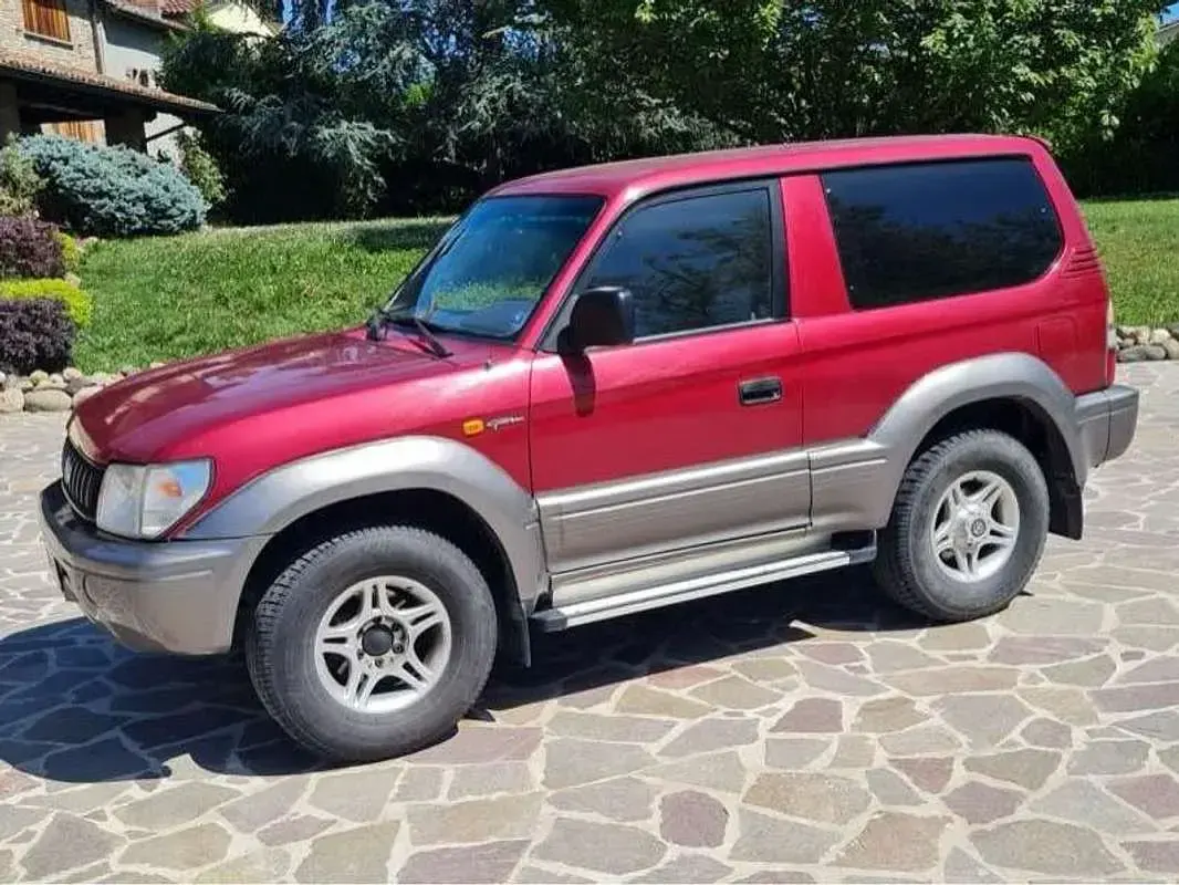 Usata Toyota Land Cruiser 125 CV (91 kW) 1999 Rosso SUV
