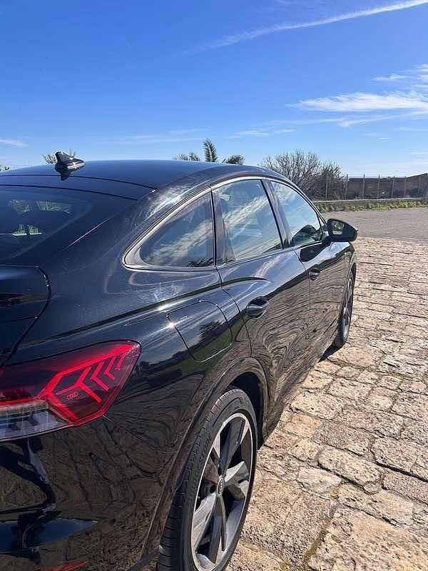 Usata Audi Q4 Sportback e-tron S-Line 69 kW (95 CV) 2022 Nero SUV