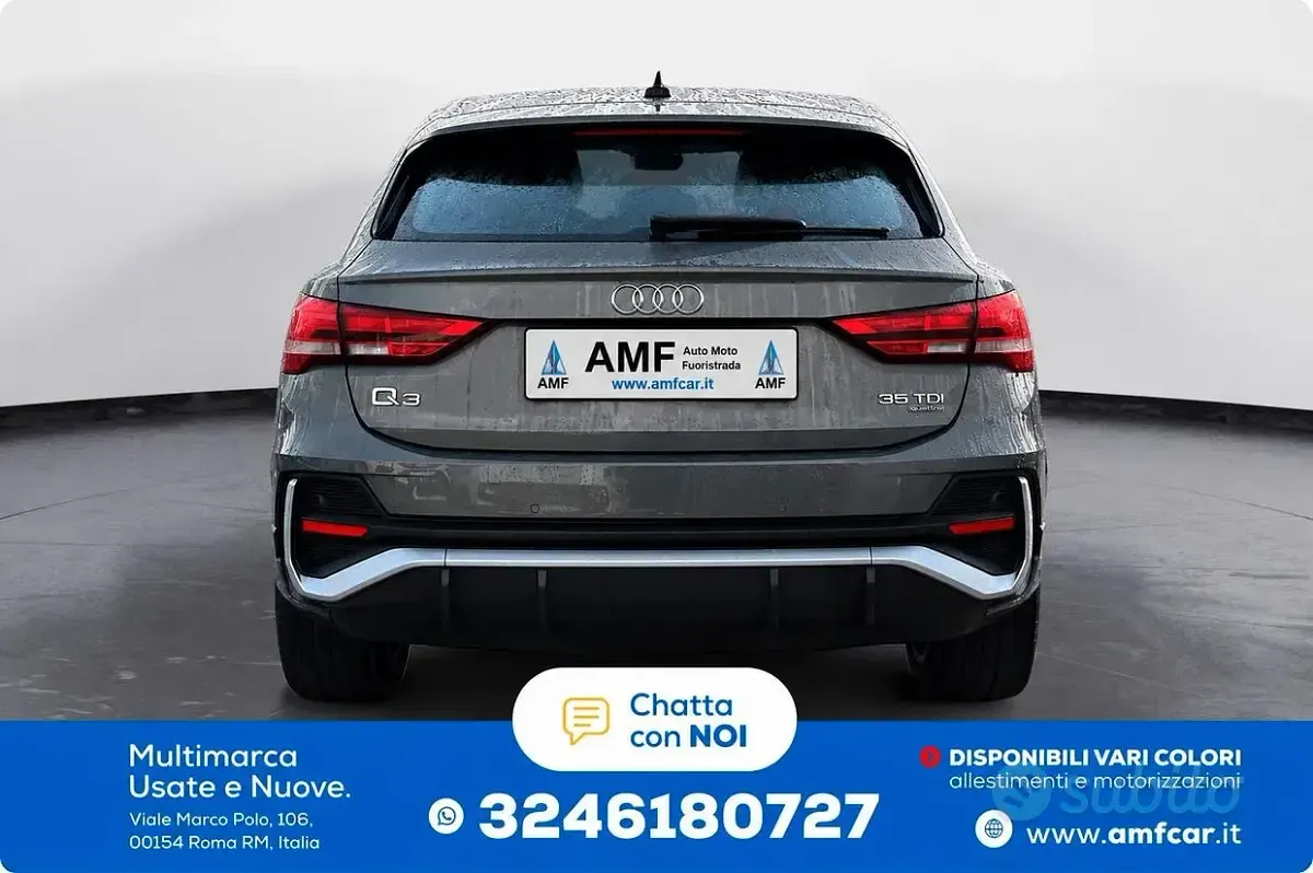 Usata Audi Q3 Sportback S-Line 150 CV (110 kW) 2023 Grigio SUV