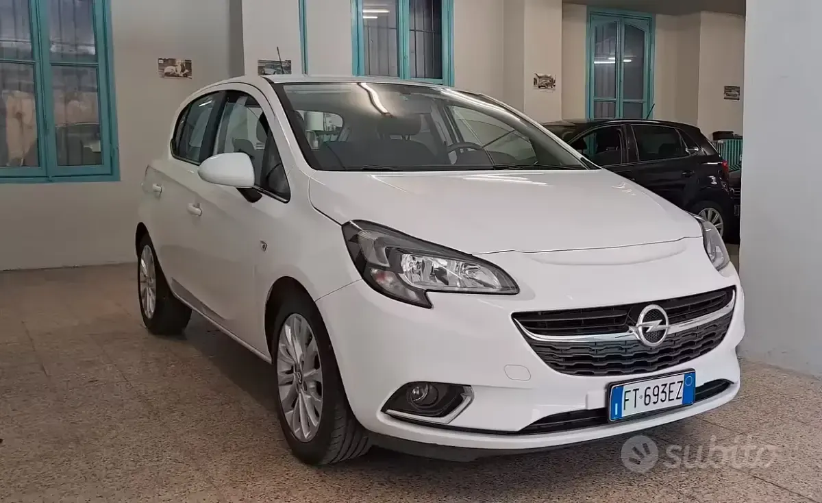 Usata Opel Corsa Innovation 90 CV (66 kW) 2018 Bianco Utilitaria