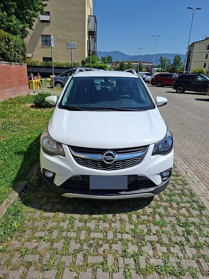 Usata Opel Karl 73 CV (53 kW) 2019 Bianco Utilitaria