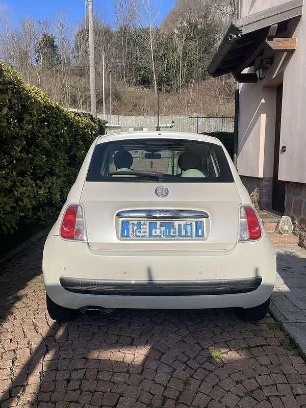 Usata Fiat 500 Lounge 69 CV (50 kW) 2009 Bianco Cabrio